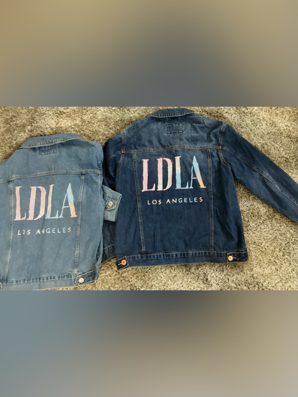 Bundle & Save (LDLA los AngelesDenim Jackets) Light & Dark Blue (Pastel Logo)🦋